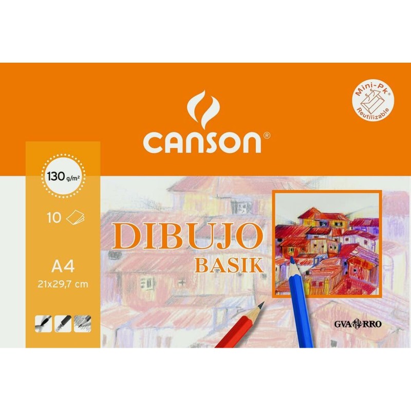 Carta da disegno Canson 10 Fogli (20 Unità) Carta da disegno Canson 10 Fogli (20 Unità)