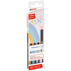 Set di Pennarelli Edding 1200 Multicolore Torta Porporina 4 Pezzi