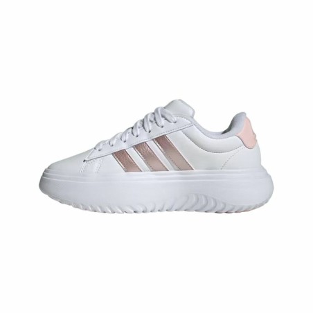 Scarpe Sportive da Donna Adidas Grand Court Platform Bianco