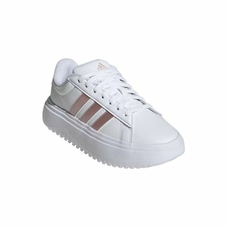 Scarpe Sportive da Donna Adidas Grand Court Platform Bianco