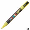 Pennarello POSCA PC-3ML Giallo (6 Unità)