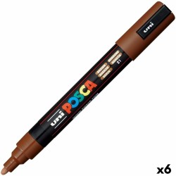 Pennarelli POSCA PC-5M Marrone (6 Unità)