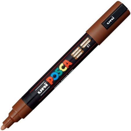 Pennarelli POSCA PC-5M Marrone (6 Unità)