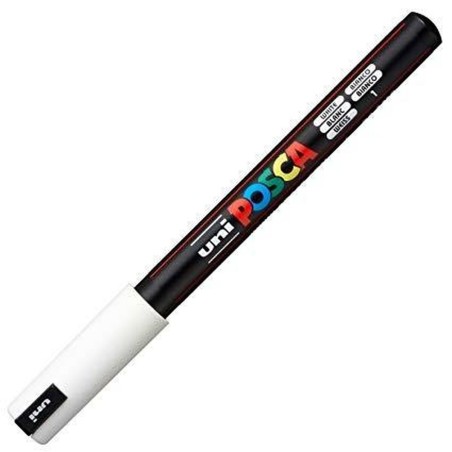 Pennarelli POSCA PC-1MR Bianco (6 Unità)