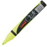 Pennarelli a gesso liquido Uni-Ball PWE-5M Giallo (6 Pezzi)
