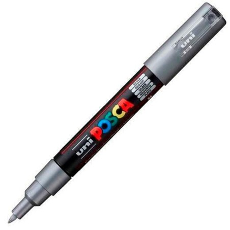 Pennarelli POSCA PC-1M Argentato (6 Unità)