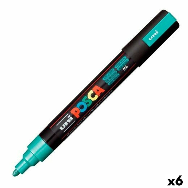 Pennarelli POSCA PC-5M Verde (6 Unità) Pennarelli POSCA PC-5M Verde (6 Unità)