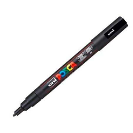 Pennarello POSCA PC-3M Nero (6 Unità)