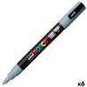 Pennarello POSCA PC-3M Grigio (6 Unità)