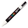 Pennarelli POSCA PC-5M Bianco (6 Unità)