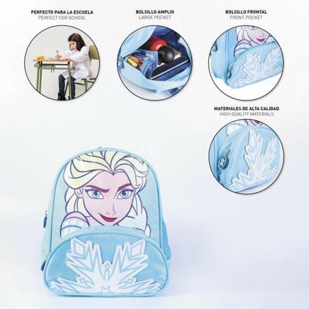 Zaino Scuola Frozen Azzurro