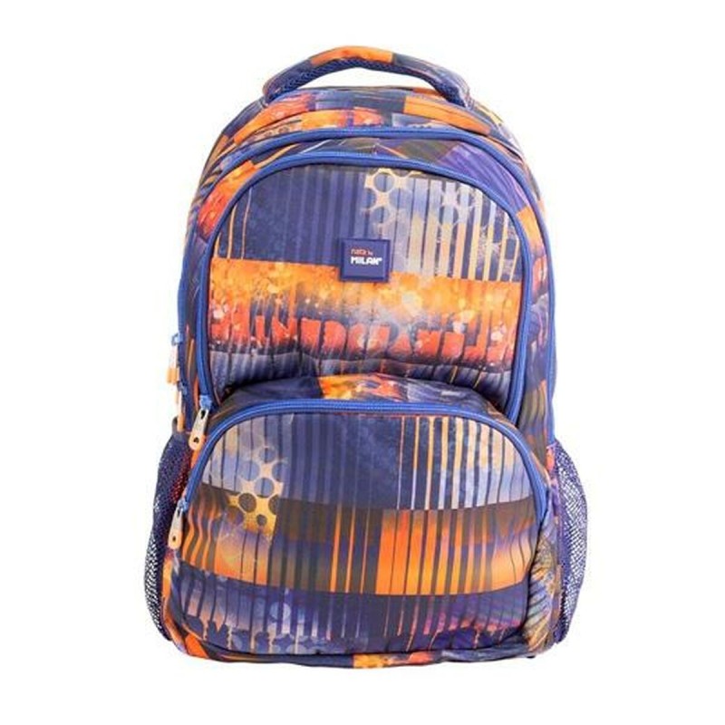 Zaino Scuola Milan Blu Marino 46,5 x 30 x 17 cm
