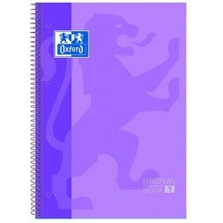 Quaderno Oxford Viola A4 (1 Unità)