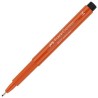 Pennarelli Faber-Castell Pitt Artist Fineliner M Arancione scuro (10 Unità)