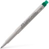Pennarelli Faber-Castell Multimark 1524 Verde (10 Unità)