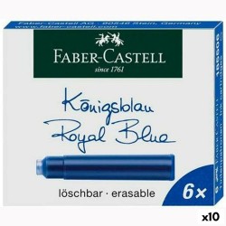 Ricarica inchiostro Faber-Castell 185506 Blu scuro Cartuccia Penna Penna per Calligrafia (10 Unità)
