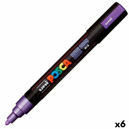 Pennarelli POSCA PC-5M Violetta (6 Unità)