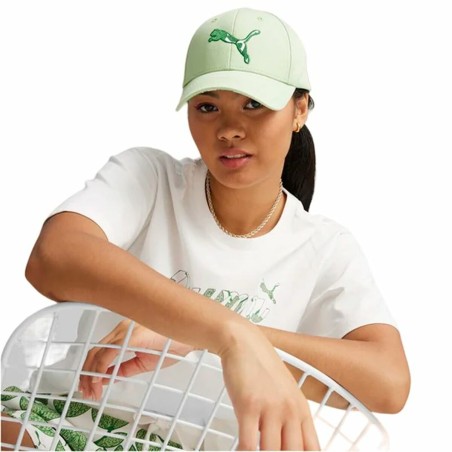 Cappello Sportivo Puma Essentials+ Blossom Verde Taglia unica