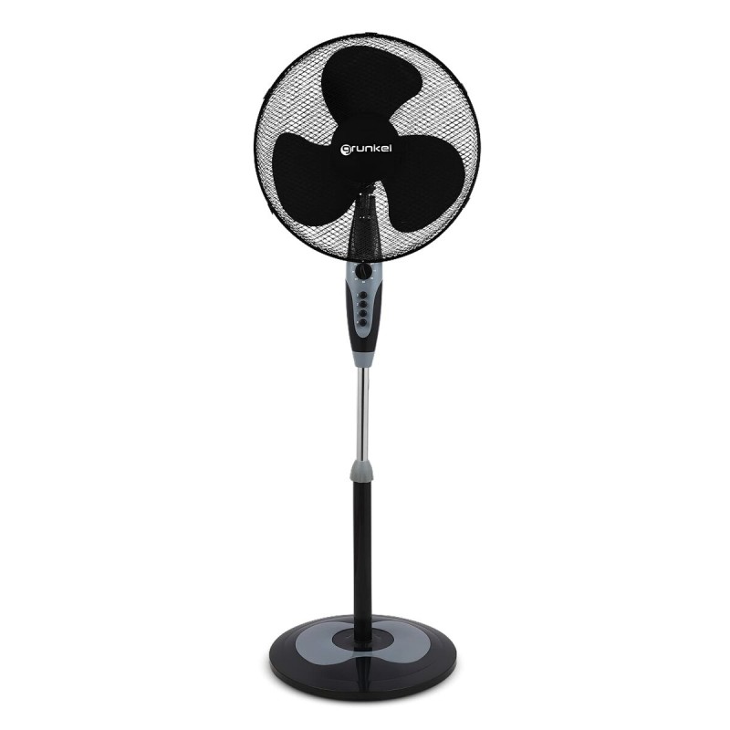 Ventilatore a Piantana Grunkel FAN-N16 ECOTIMER Nero 50 W Ventilatore a Piantana Grunkel FAN-N16 ECOTIMER Nero 50 W