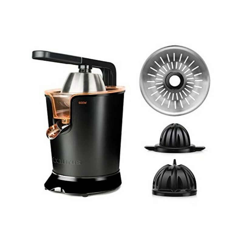 Spremiagrumi Elettrico Taurus SQ600X Easy Press 600 Nero 600 W 650 ml Spremiagrumi Elettrico Taurus SQ600X Easy Press 600 Nero 600 W 650 ml