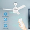 Ventilatore da Soffitto Grunkel Bianco