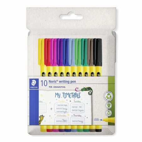 Pennarelli Staedtler Giallo Multicolore (10 Unità)