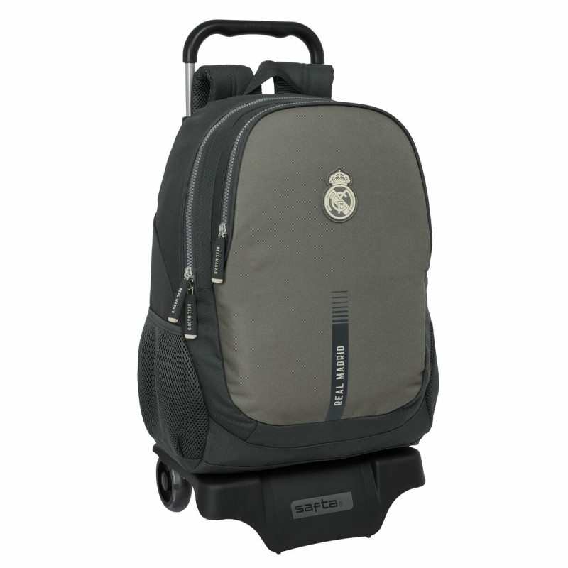 Trolley per la Scuola Real Madrid C.F. Grigio 32 x 44 x 16 cm
