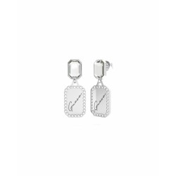Orecchini Donna Guess JUBE01132JWRHT-U Acciaio 3 cm