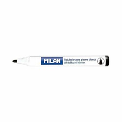 Pennarelli Milan Lavagna bianca Nero (12 Pezzi)
