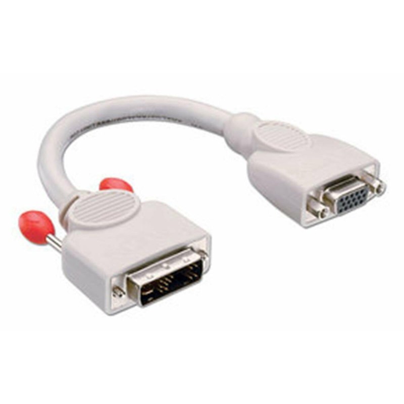 Adattatore DVI LINDY 41222 Grigio Bianco Adattatore DVI LINDY 41222 Grigio Bianco