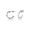 Orecchini Donna Guess JUBE01491JWRHT-U Acciaio inossidabile 1 cm