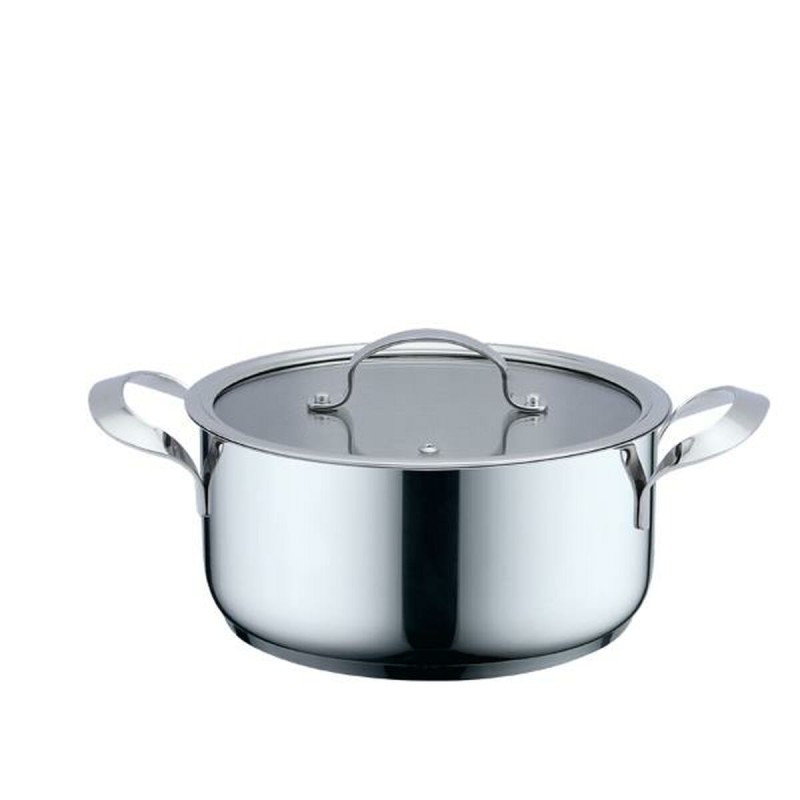 Casseruola con coperchio Haeger PA-20H.002A Beige Grigio Ø 20 cm Casseruola con coperchio Haeger PA-20H.002A Beige Grigio Ø 20 cm