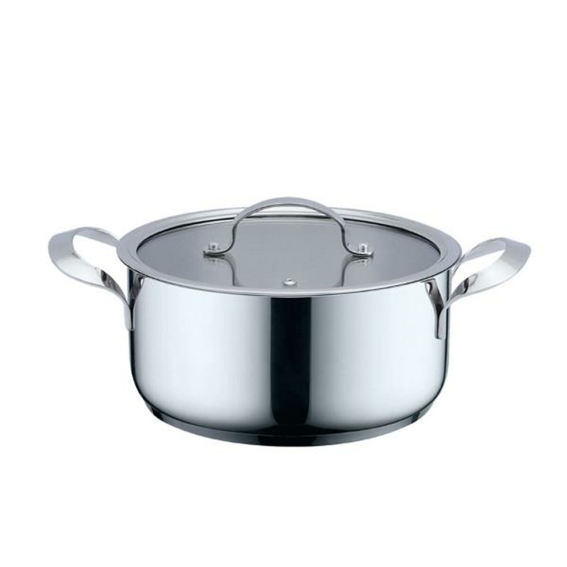 Casseruola con coperchio Haeger PA-24H.003A Beige Grigio Ø 24 cm Casseruola con coperchio Haeger PA-24H.003A Beige Grigio Ø 24 cm