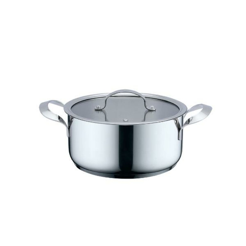 Casseruola con coperchio Haeger PA-18H.001A Beige Grigio Ø 18 cm Casseruola con coperchio Haeger PA-18H.001A Beige Grigio Ø 18 cm