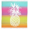 Telo da Mare Secaneta Fouta 170 x 170 cm Doppia Ananas