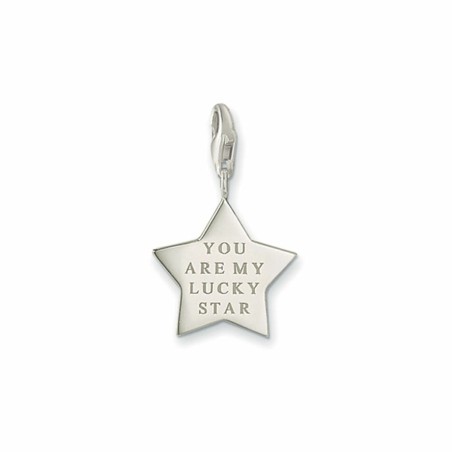 Charm da Donna Thomas Sabo 0011-001-12 Grigio 32 mm