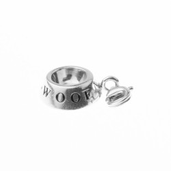 Charm da Donna Thomas Sabo 0317-001-12 Grigio 25 mm