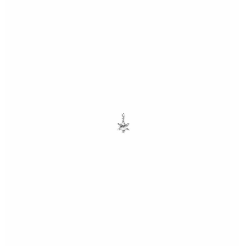 Charm da Donna Thomas Sabo 0645-001-12 Grigio 30 mm