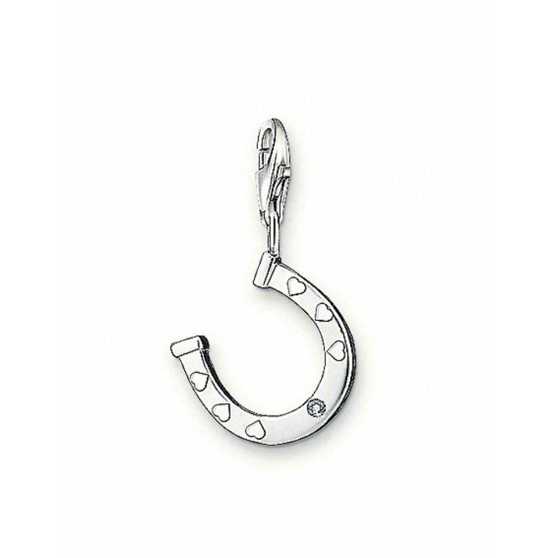 Charm da Donna Thomas Sabo DC0010-153-14 Grigio 30 mm Charm da Donna Thomas Sabo DC0010-153-14 Grigio 30 mm