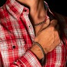 Bracciale Uomo Guess JUMB01334JWSTS Acciaio inossidabile 20 cm