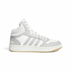 Scarpe Casual da Donna Adidas Hoops 3.0 Mid Bianco