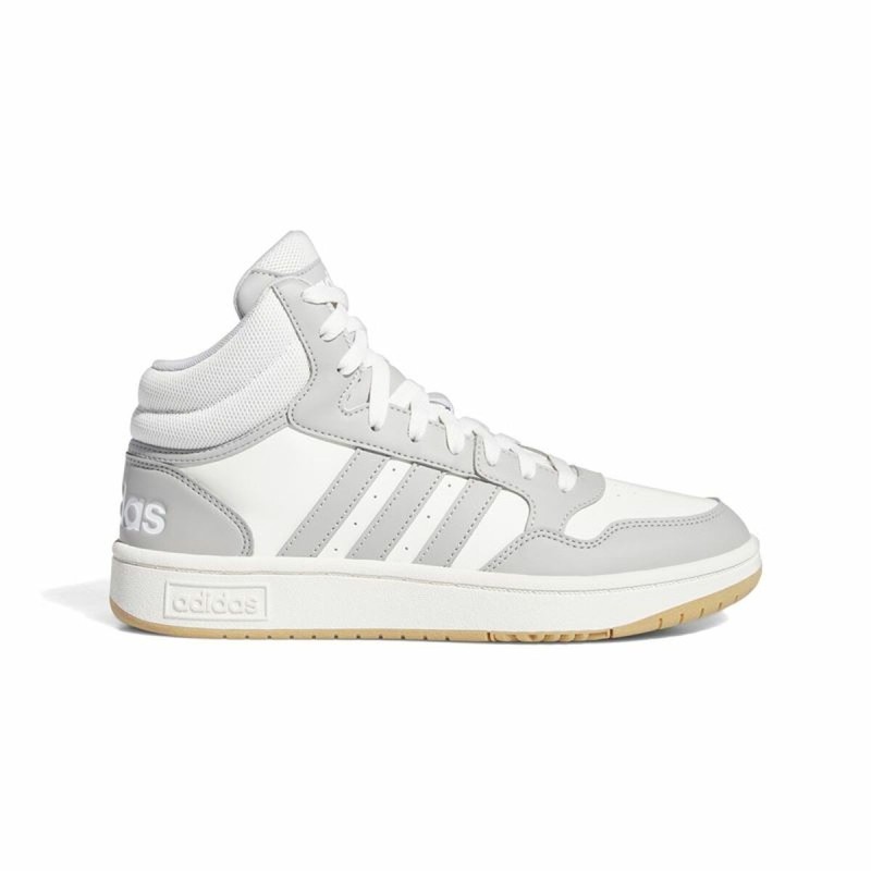 Scarpe Casual da Donna Adidas Hoops 3.0 Mid Bianco Scarpe Casual da Donna Adidas Hoops 3.0 Mid Bianco