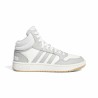 Scarpe Casual da Donna Adidas Hoops 3.0 Mid Bianco