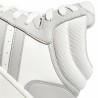 Scarpe Casual da Donna Adidas Hoops 3.0 Mid Bianco
