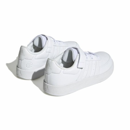 Scarpe Sportive per Bambini Adidas Breaknet Lifestyle Court Bianco