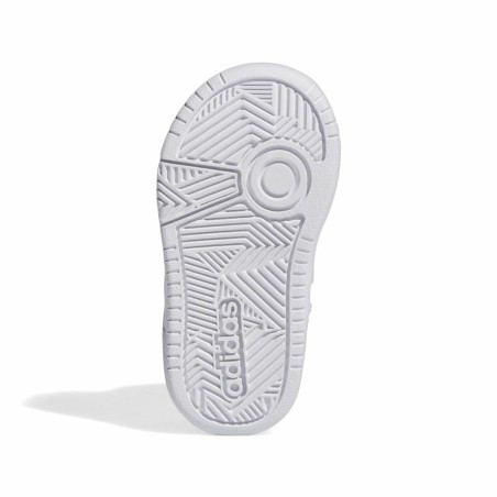 Scarpe Sportive per Bambini Adidas Hoops Mid 3.0 Bianco