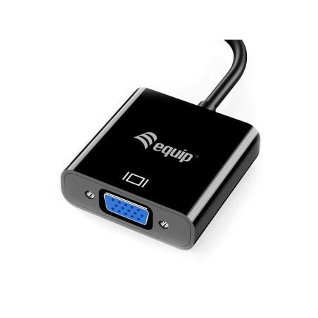 Adattatore USB con VGA Equip 133384 Nero