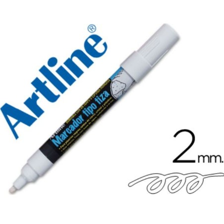 Pennarello per Lavagna Artline EPW-4-BL Bianco