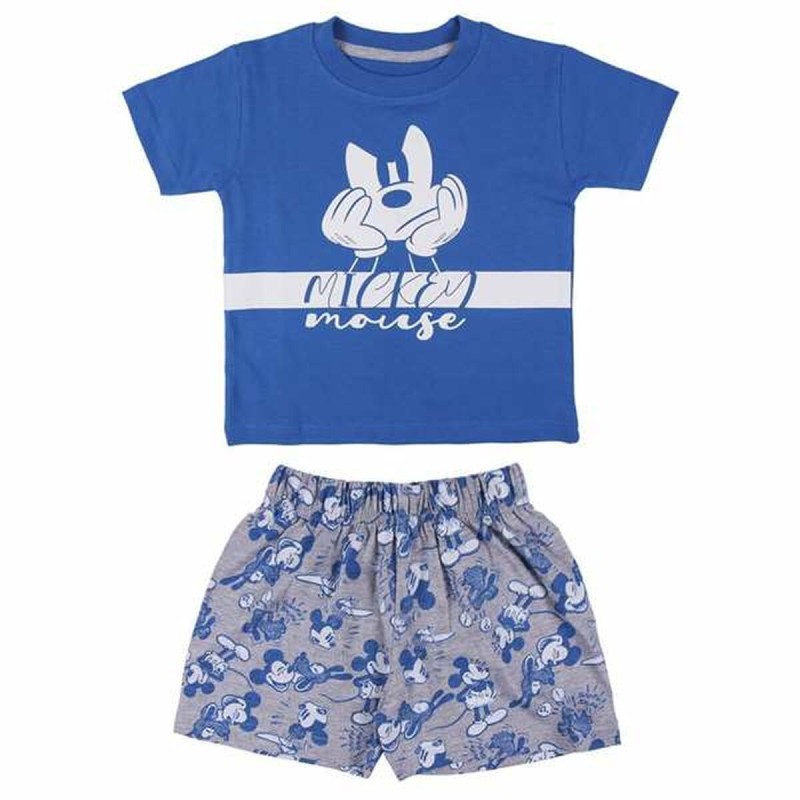 Pigiama Per bambini Mickey Mouse Azzurro