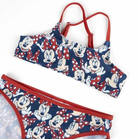Bikini Per Bambine Minnie Mouse Rosso